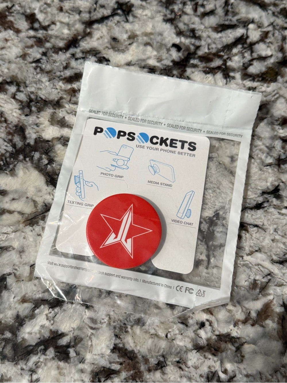 PopSocket x Jeffree Star adhesive grip